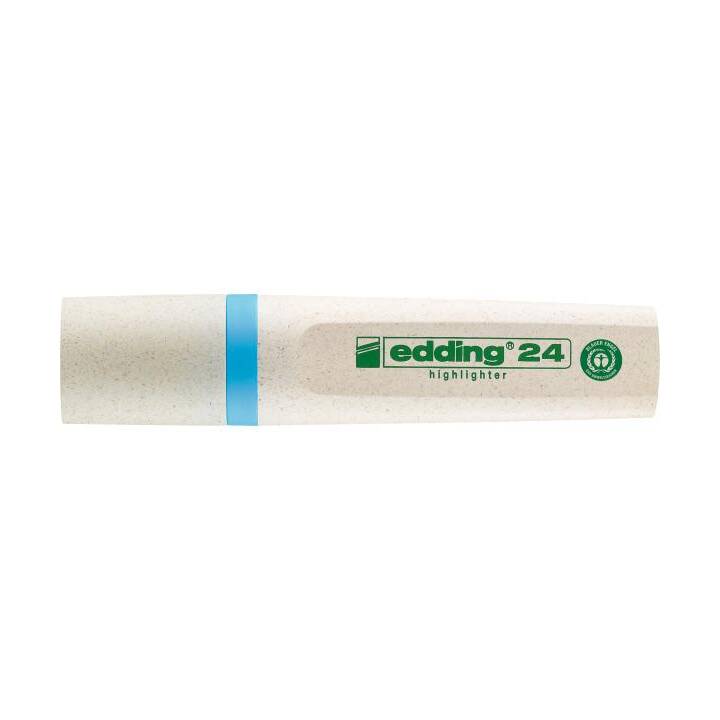 EDDING Evidenziatore 24 EcoLine (Blu, 1 pezzo)