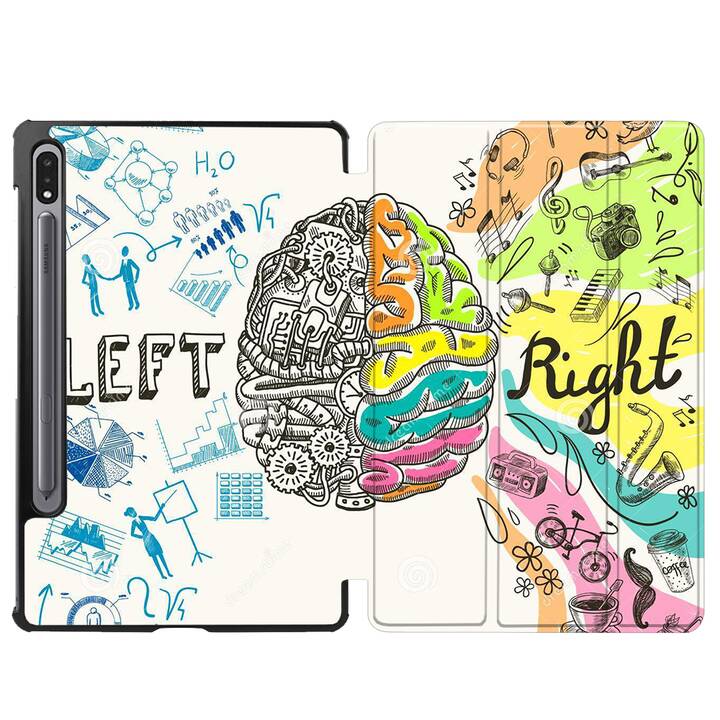 EG Hülle für Samsung Galaxy Tab S8+ 12.4" (2022) - gelb - Brainstorming