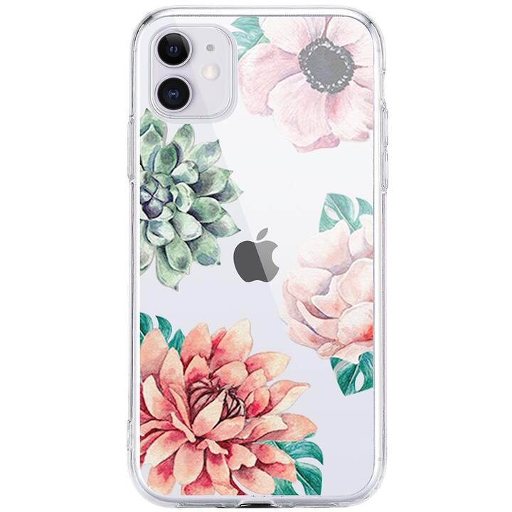 EG cover posteriore per iPhone 13 Mini 5.4" (2021) - fiori
