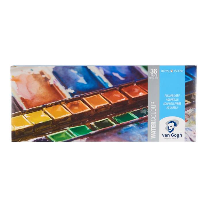 VAN GOGH Aquarellfarbe Set (36 Stück, Mehrfarbig)