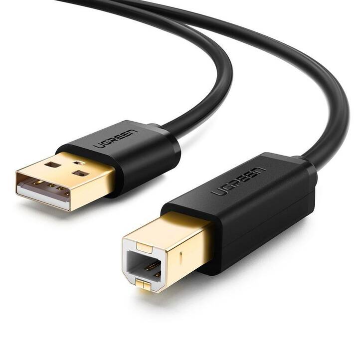 UGREEN Câble (USB 2.0 de type A, USB 2.0 de type B, 3 m)