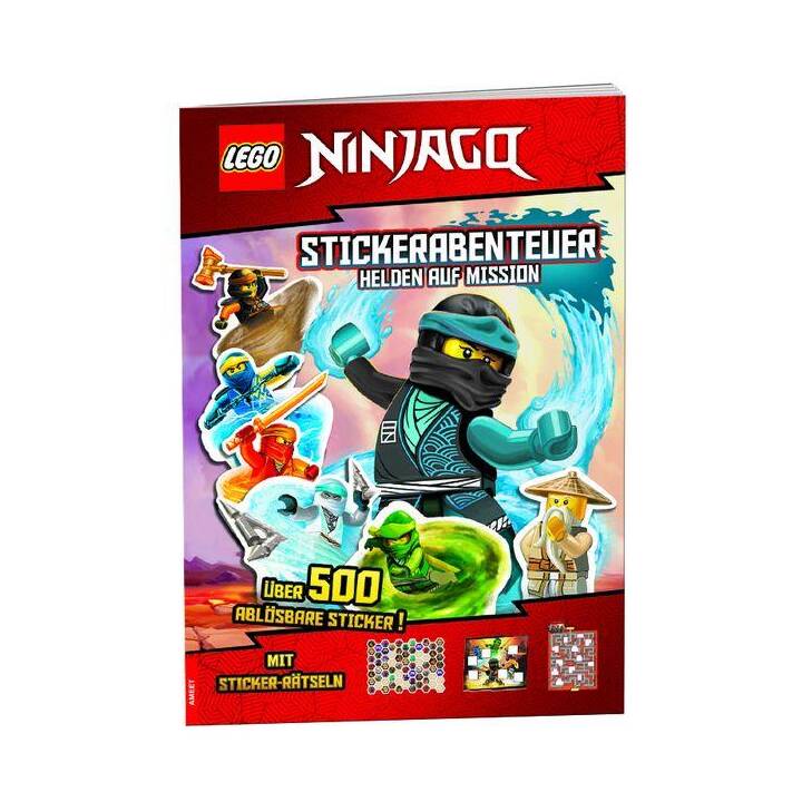 LEGO NINJAGO - Stickerabenteuer - Helden auf Mission