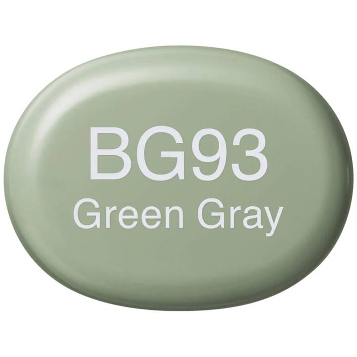COPIC Marqueur de graphique Sketch BG93 Green Grey (Vert, 1 pièce)