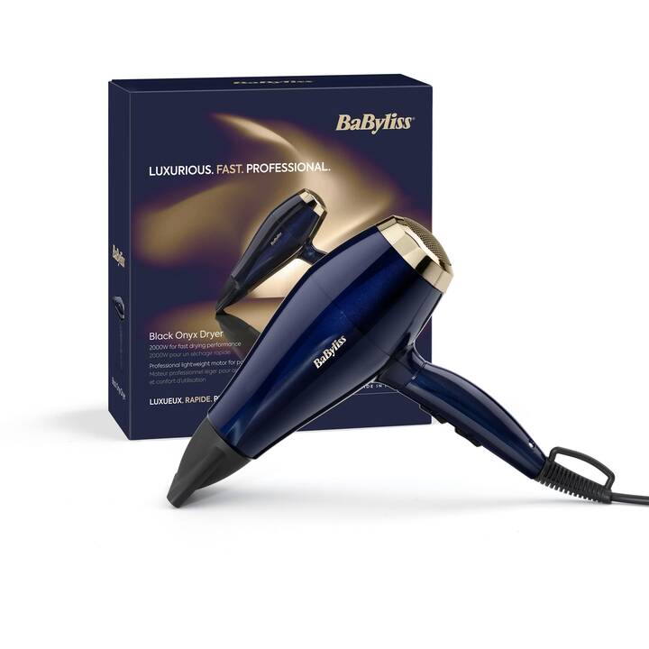 BABYLISS Black Onxy (2000 W, Onice nero)