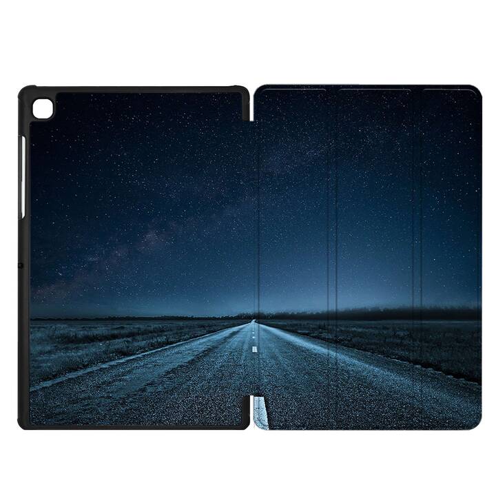 EG coque pour Samsung Galaxy Tab A7 Lite 8.7" (2021) - bleu - paysage