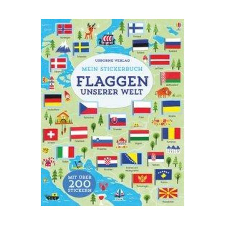 Mein Stickerbuch: Flaggen unserer Welt