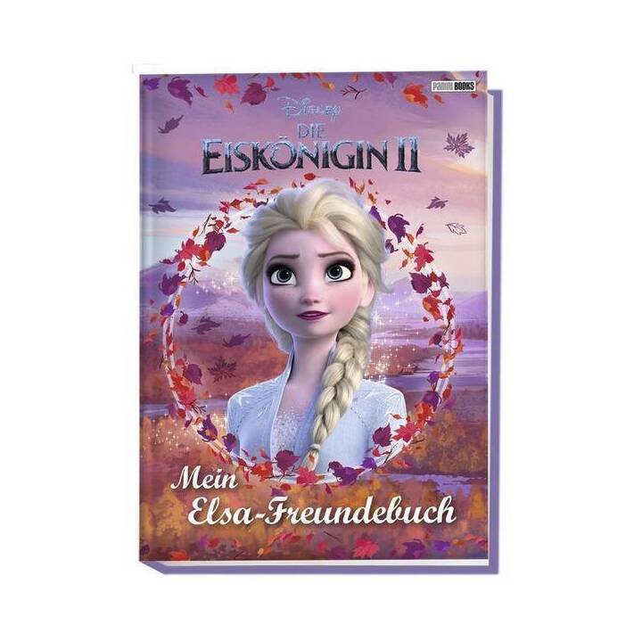 PANINI Livres d'aimis Disney Die Eiskönigin 2: Mein Elsa-Freundebuch (15.4 cm x 1.1 cm x 21.7 cm, Multicolore)
