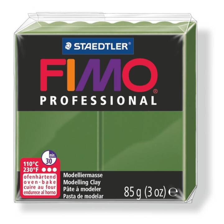 FIMO Pasta per modellare Professional (85 g, Verde)