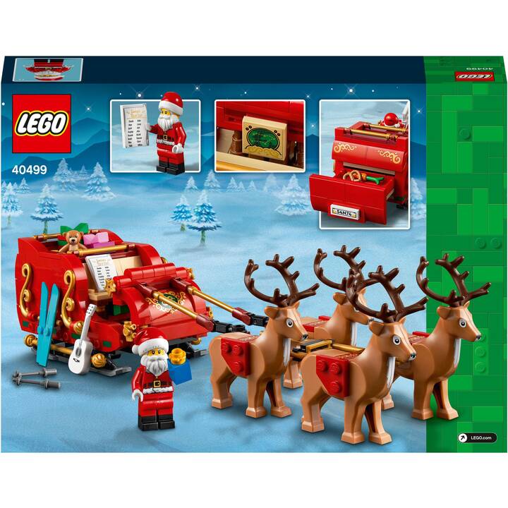 LEGO  Icons La slitta di babbo Natale (40499)