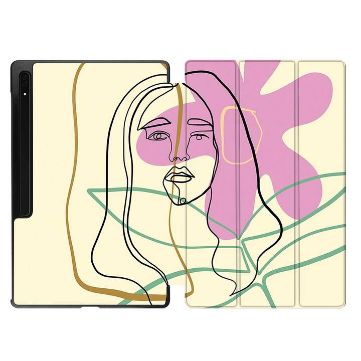 EG Housse (11", Galaxy Tab S9, Multicolore)