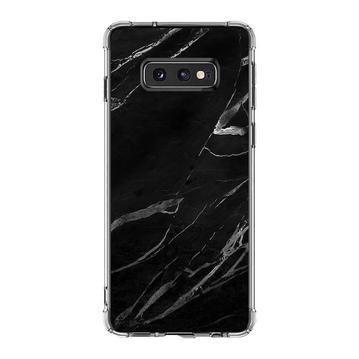 EG coque pour Samsung Galaxy S10 6.1" (2019) - noir - marbre