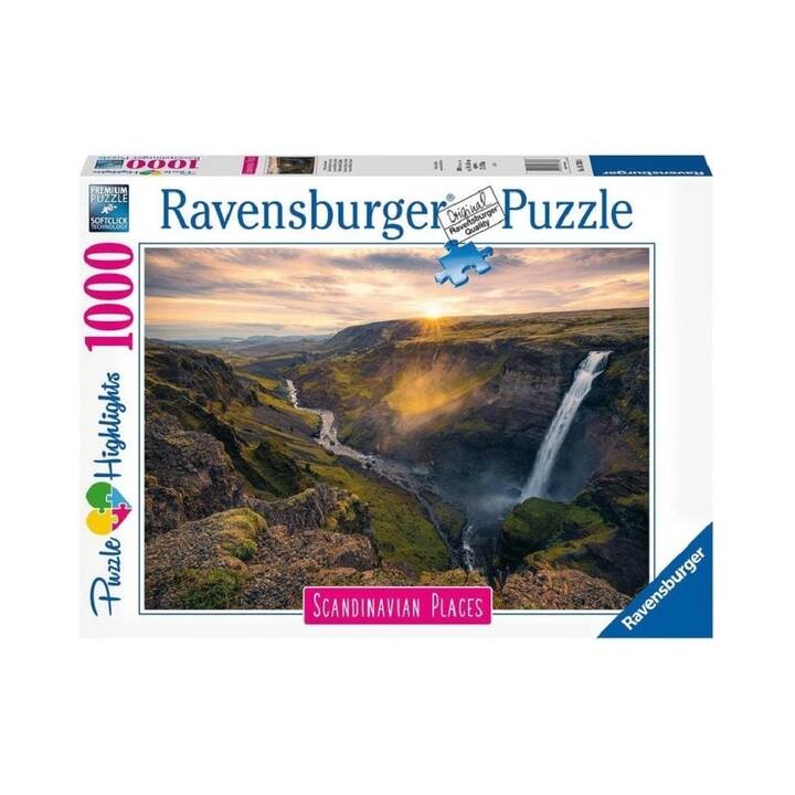 RAVENSBURGER Haifoss Waterfall Puzzle (1000 x)
