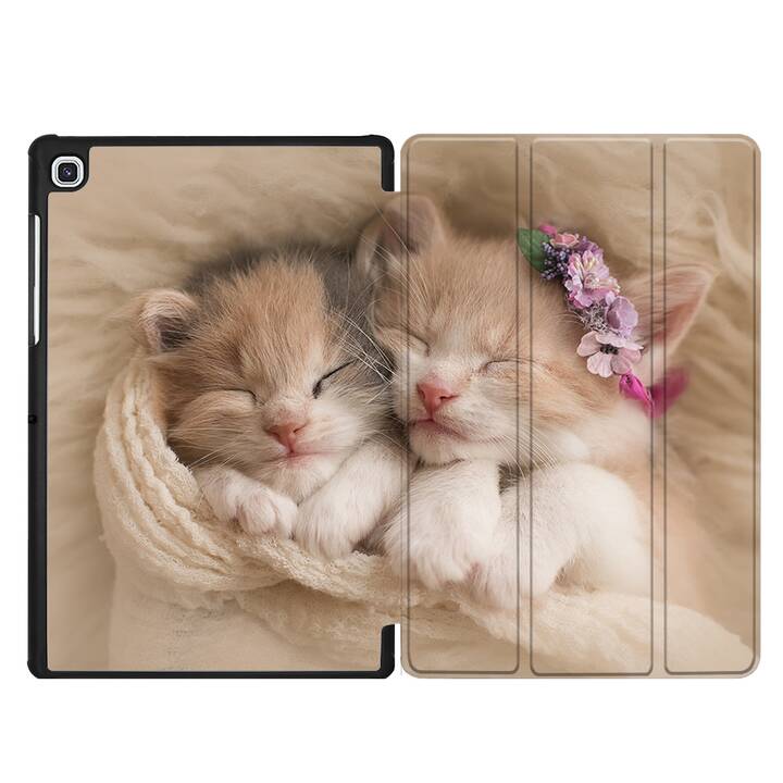 EG MTT Custodia per Samsung Galaxy Tab A 10.5" - gatto