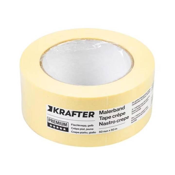 KRAFTER Abdeckband Premium (50 mm x 50 m, 1 Stück)