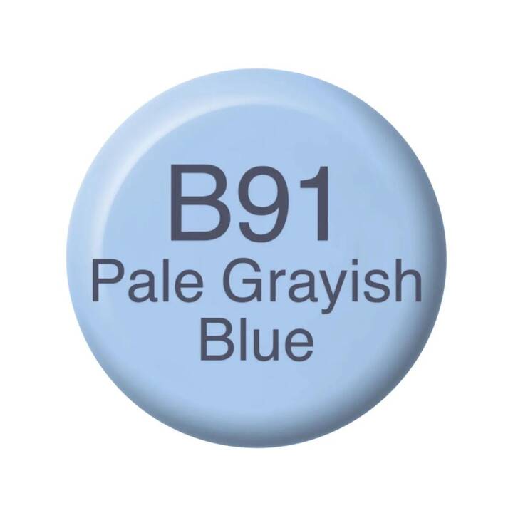 COPIC Encre B91 - Pale Greyish Blue (Bleu-gris, 12 ml)