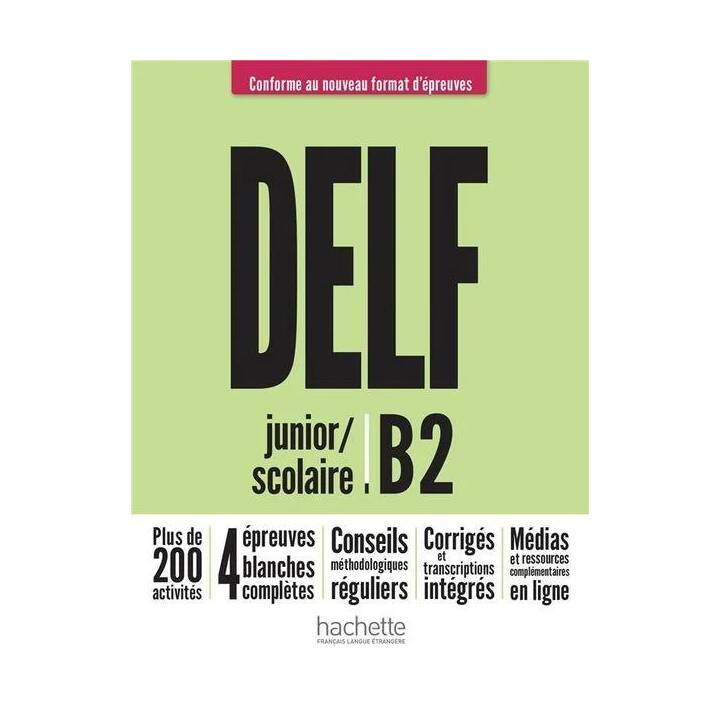 Delf scolaire et junior B2 + audio en téléchargement - Mous, N. - Hachette Flet