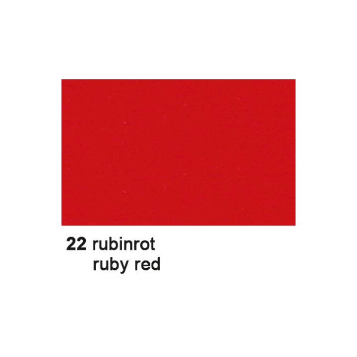 URSUS Cartone (Rubino rosso, A4, 100 pezzo)