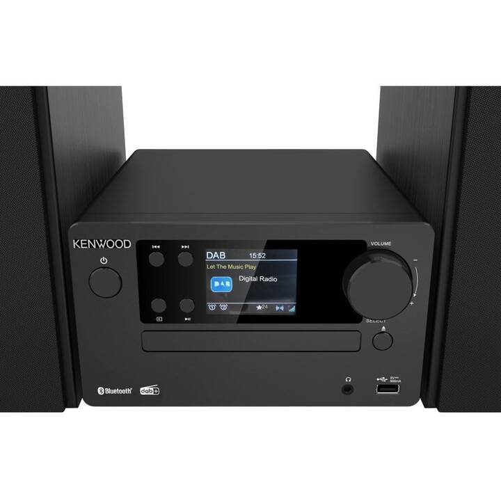 KENWOOD M-725DAB-B (Nero, Bluetooth, CD)