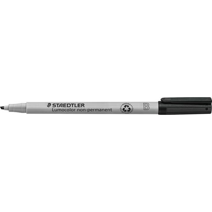 STAEDTLER Feutres pour rétroprojection Lumocolor 312 WP4 (Noir, Vert, Bleu, Rouge, 4 pièce)