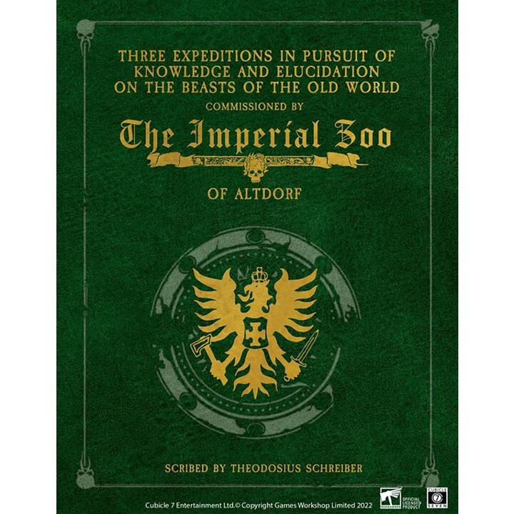 CUBICLE 7 Livret de règles The Imperial Zoo (EN, Warhammer)