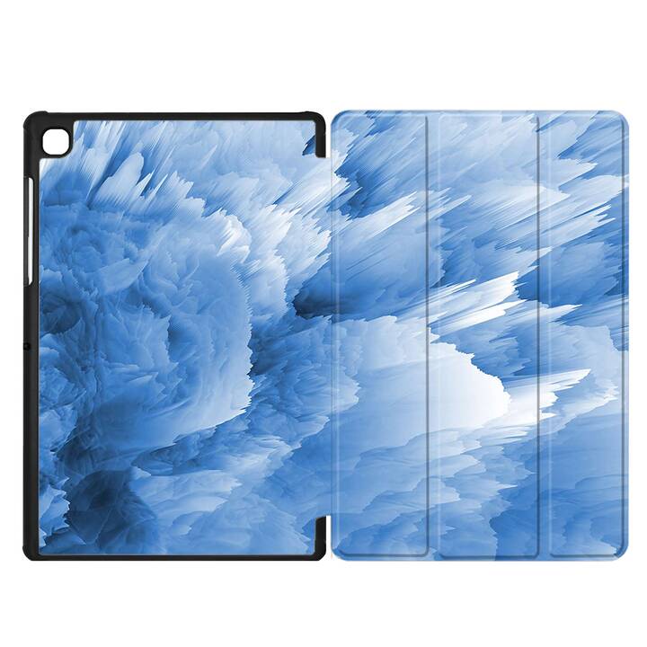 EG coque pour Samsung Galaxy Tab A7 Lite 8.7" (2021) - bleu - poudre