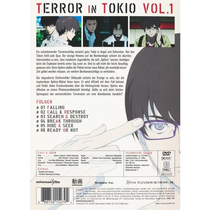 Terror in Tokio - Vol. 1 (DE, JA)