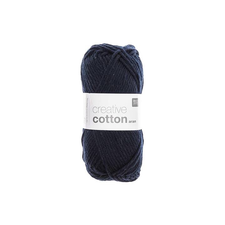 RICO DESIGN Wolle (50 g, Marineblau, Blau)