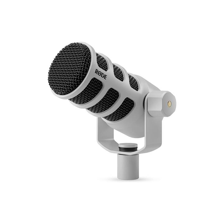 RØDE PodMic  Microphone à main (Blanc)