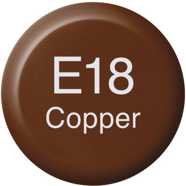 COPIC Tinte E18 - Copper (Kupfer, 12 ml)