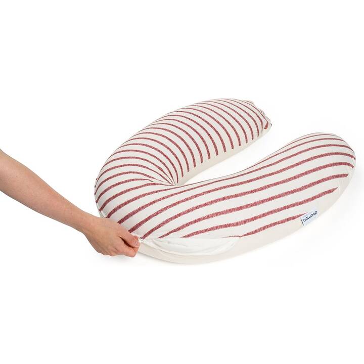 DOOMOO Cuscini allattamento Buddy Stripes (180 cm)