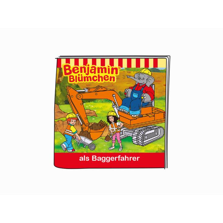 TONIES Giochi radio per bambini Benjamin Blümchen - Benjamin als Baggerfahrer (DE, Toniebox)