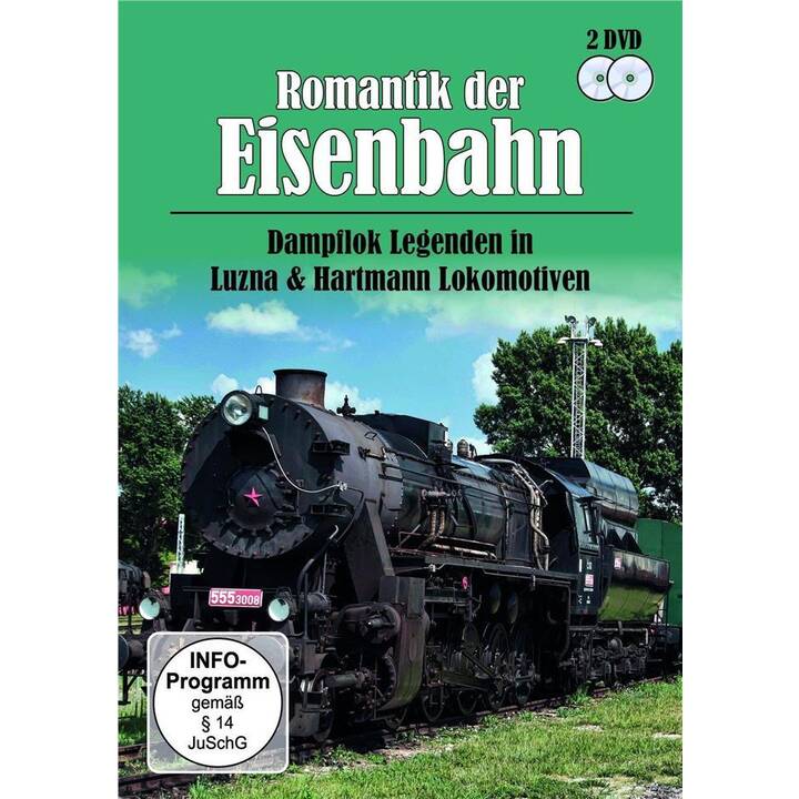 Romantik der Eisenbahn - Dampflok Legenden in Luzna & Hartmann Lokomotiven (DE)