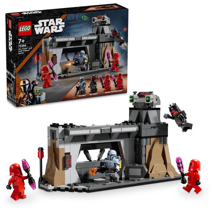 LEGO Star Wars Le combat de Paz Vizsla et Moff Gideon (75386)