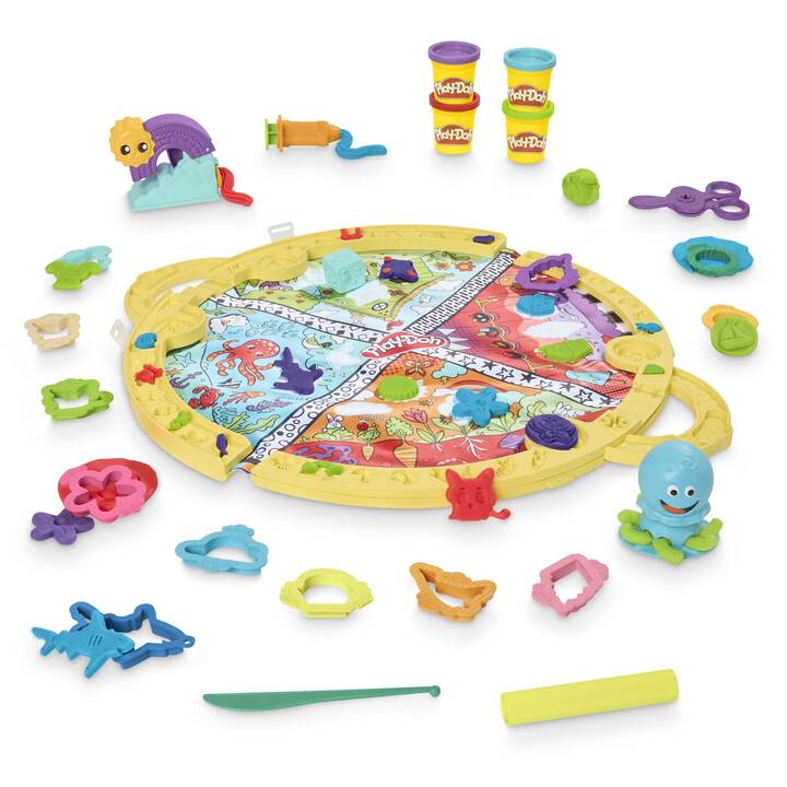 PLAY-DOH Fold 'n Go Playmat Knetwerkzeug
