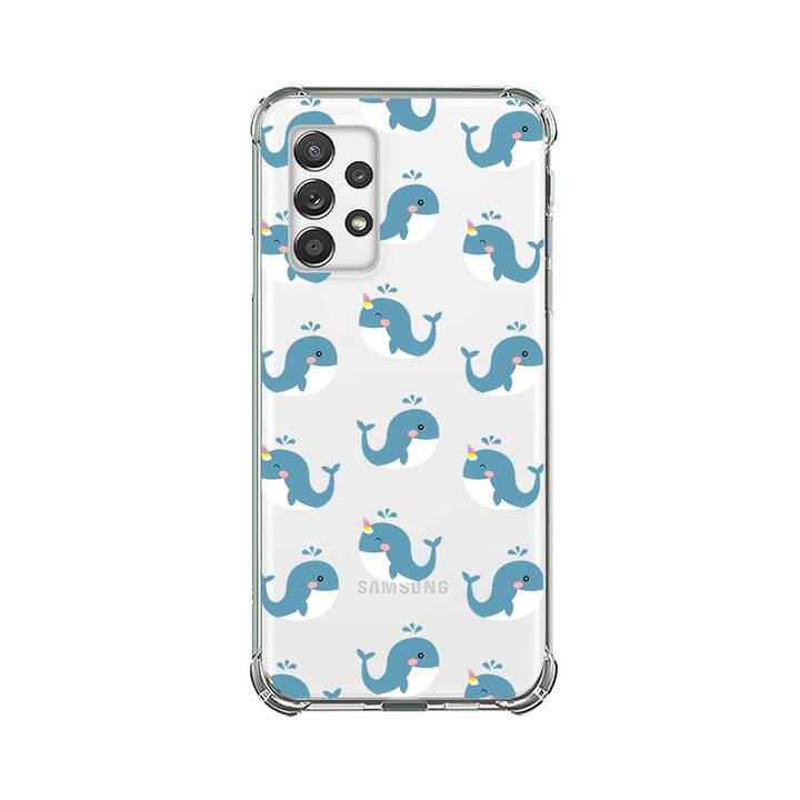 EG Backcover (Galaxy A52, Bleu)