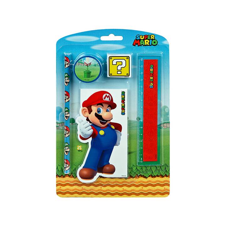 UNDERCOVER Set di note Super Mario (Multicolore)