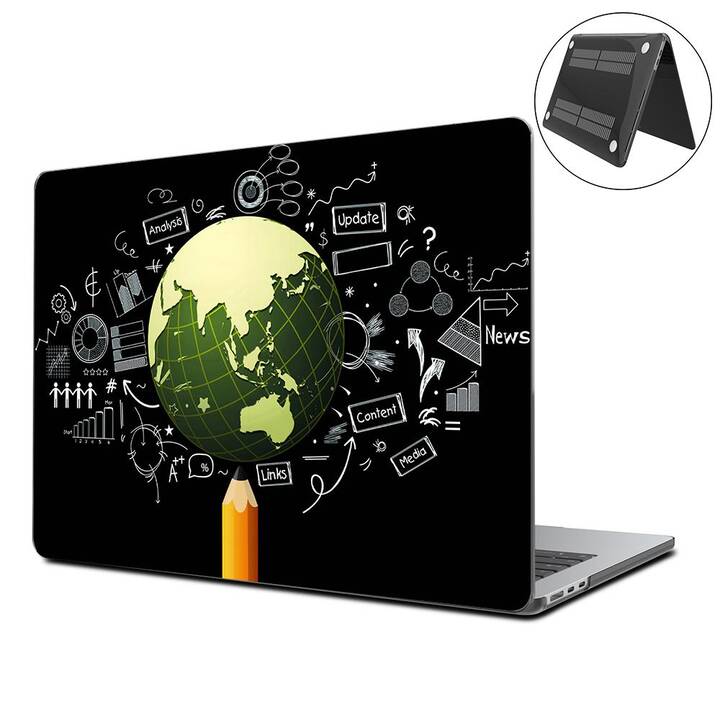 EG Coque rigide (MacBook Air 13" M2 2022, Noir)