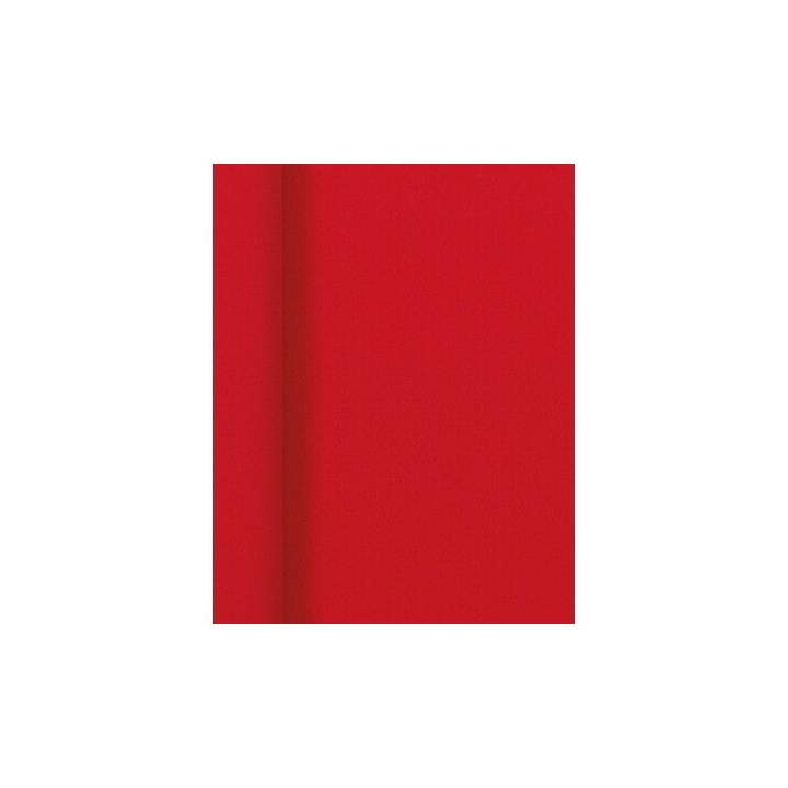 DUNI Tovaglia ruolo (118 cm x 500 cm, Rosso)