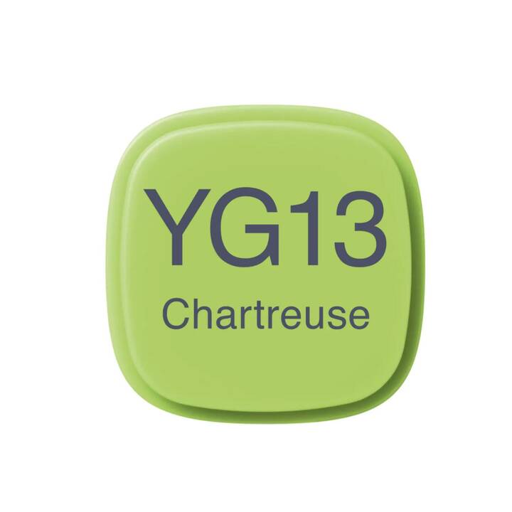 COPIC Marcatori di grafico Classic YG13 Chartreuse (Verde, 1 pezzo)