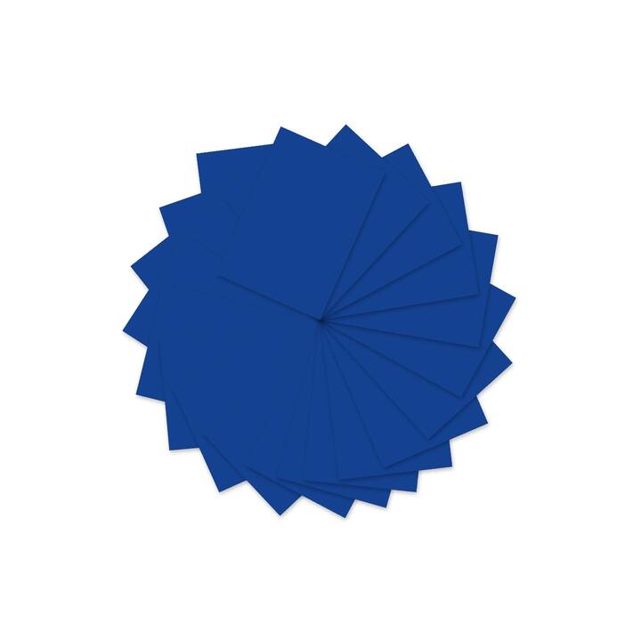 URSUS Tonzeichenpapier (Blau, A4, 100 Stück)