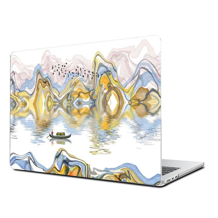 EG Coque rigide (Macbook Air 15" M2 2023, Art, Brun)