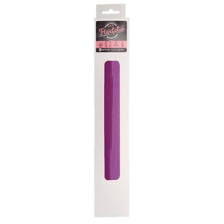 CHEMICA Film de bricolage Flex (30 cm x 50 cm, Mauve, Pourpre)