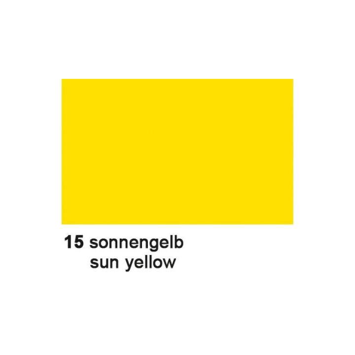 URSUS Fotokarton 15 (Gelb, A4, 100 Stück)