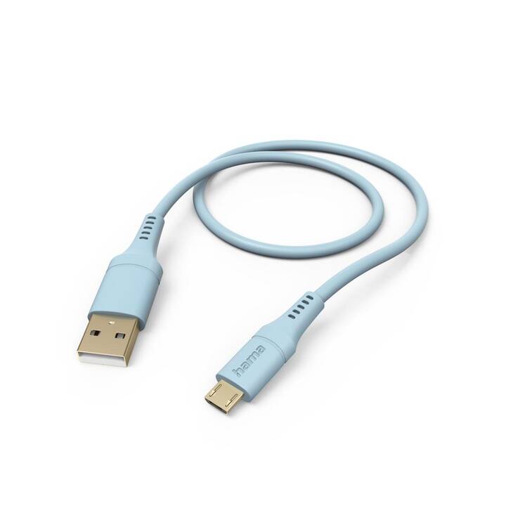 HAMA Câble USB (USB de type A, Micro USB Typ B, 1.5 m)