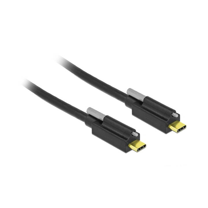 DELOCK USB-Kabel (USB C, USB Typ-C, 2 m)