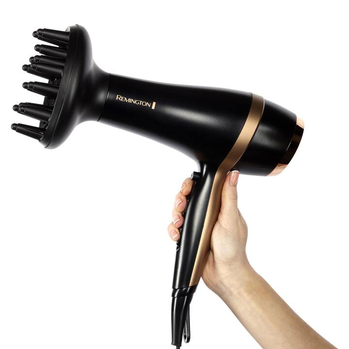 REMINGTON Salon Smooth Haartrockner Geschenkset (D6960GP) (Schwarz)