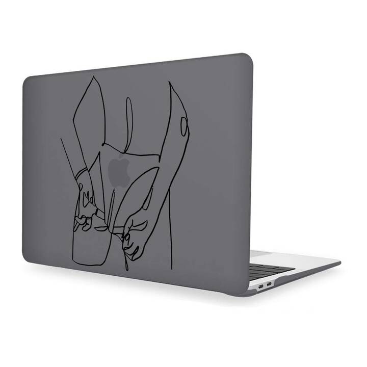 EG Hardcase (MacBook Air 13" M1 2020, MacBook Air 13" Retina 2020, Grau)