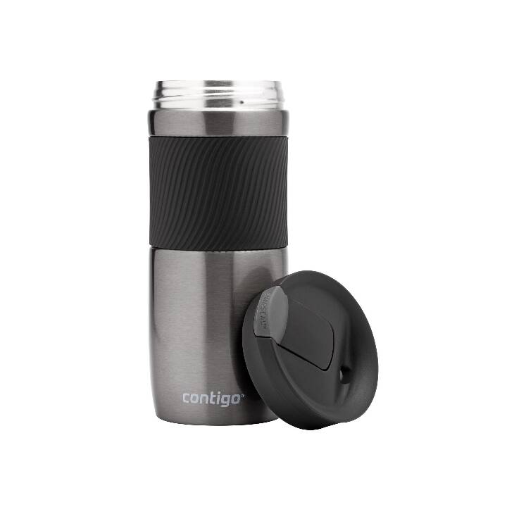 CONTIGO Gobelet isotherme Byron (0.47 l, Gris argenté, Argent)