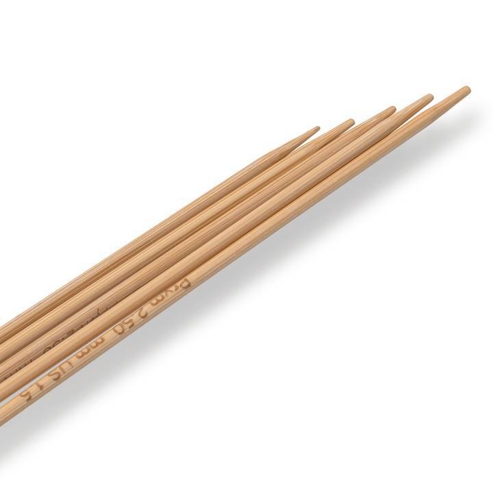 PRYM GROUP Stricknadel Bambus (Braun)