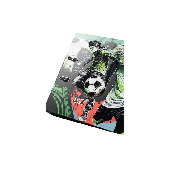 HERMA Raccoglitore Street Soccer (A4, 7 cm, Multicolore)